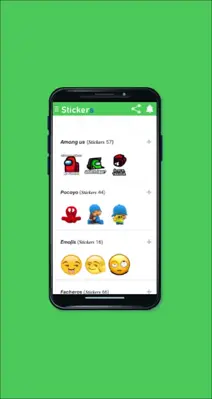 Stickers WhatsApp android App screenshot 3